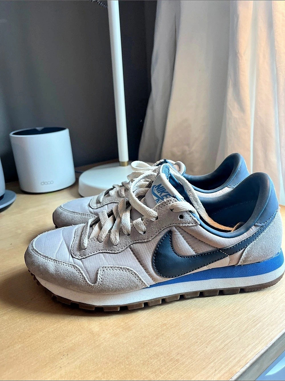 Nike Air Pegasus 83 Sneakers Gray & Blue US 7.5